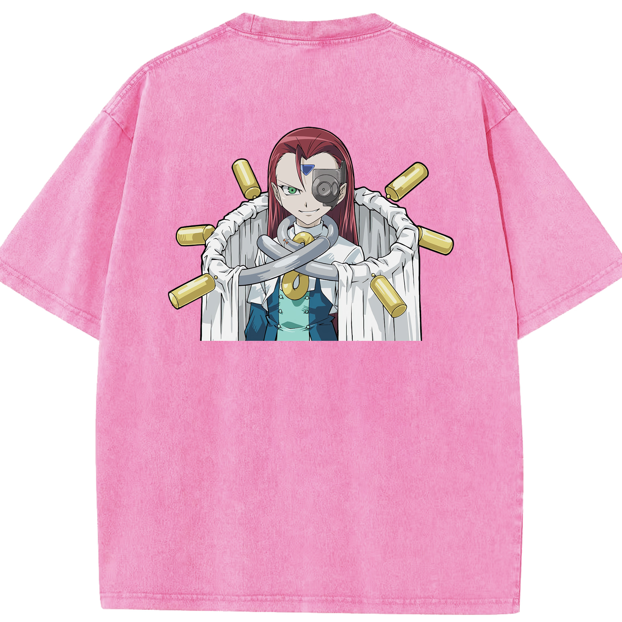 （画像用） 遊☆戯☆王 Yu-Gi-Oh! 綿100% ヴィンテージ風 半袖Tシャツ（背面プリント）